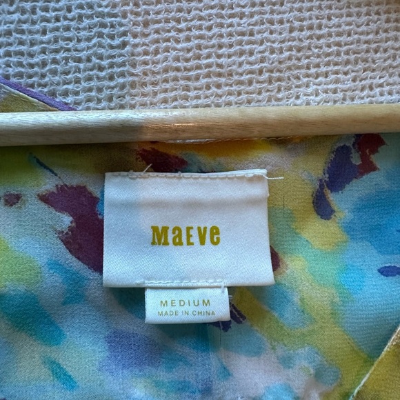 Maeve Anthropologie Colorful Sleeveless Blouse - Picture 4 of 4